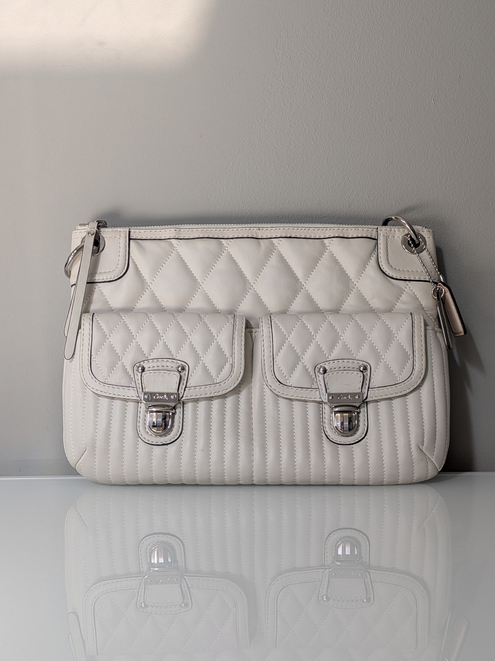 Coach Y2K Poppy Quilted Crossbody